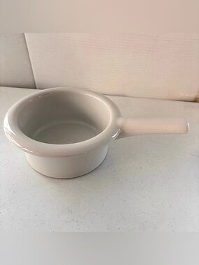 Trudeau White Ceramic Cookware Pan